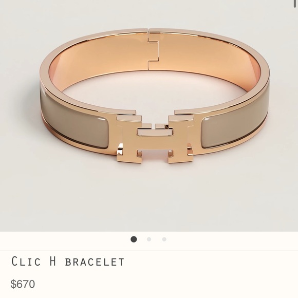 Hermes Chic H bracelet - Picture 3 of 5